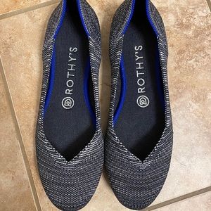 Rothy’s granite heather flat EUC